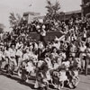 Mouseketeers in Town Square on Opening Day July 1955